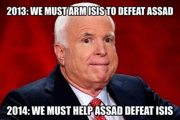 John McCain Isisi